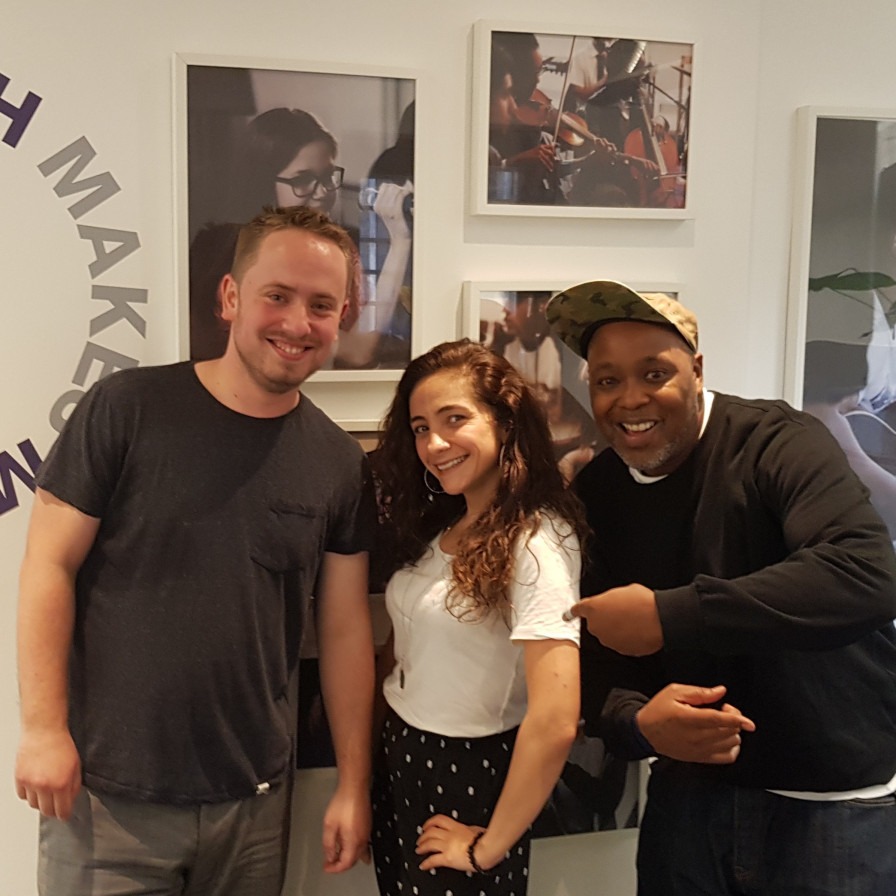 Charly Richardson, Güneş Güven and Kenny Baraka