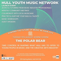 HULL YOUTH MUSIC NETWORK LAUNCH EVENT