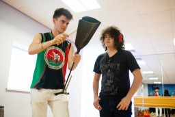 Peer learning and Maracatu in the North East!
