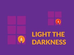 Commemorating Holocaust Memorial Day 2021 and being a “Light in the Darkness”.